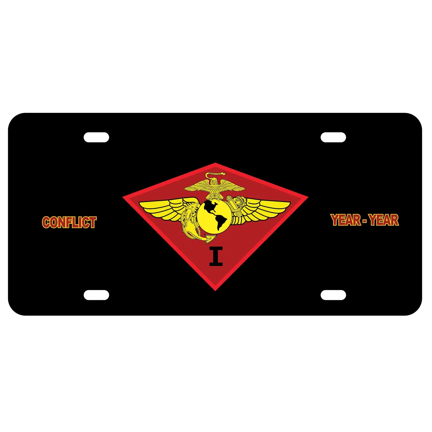 1st Marine Air Wing License Plate