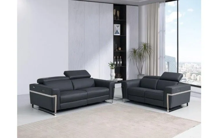 990 - Power Reclining Set With Power Headrest