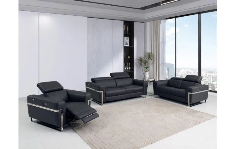 990 - Power Reclining Set With Power Headrest