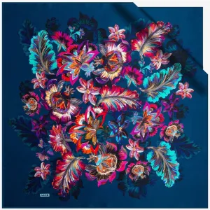 Aker Ethereal Floral Silk Scarf