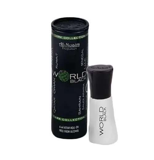 Al-Nuaim Black World Attar 6ml
