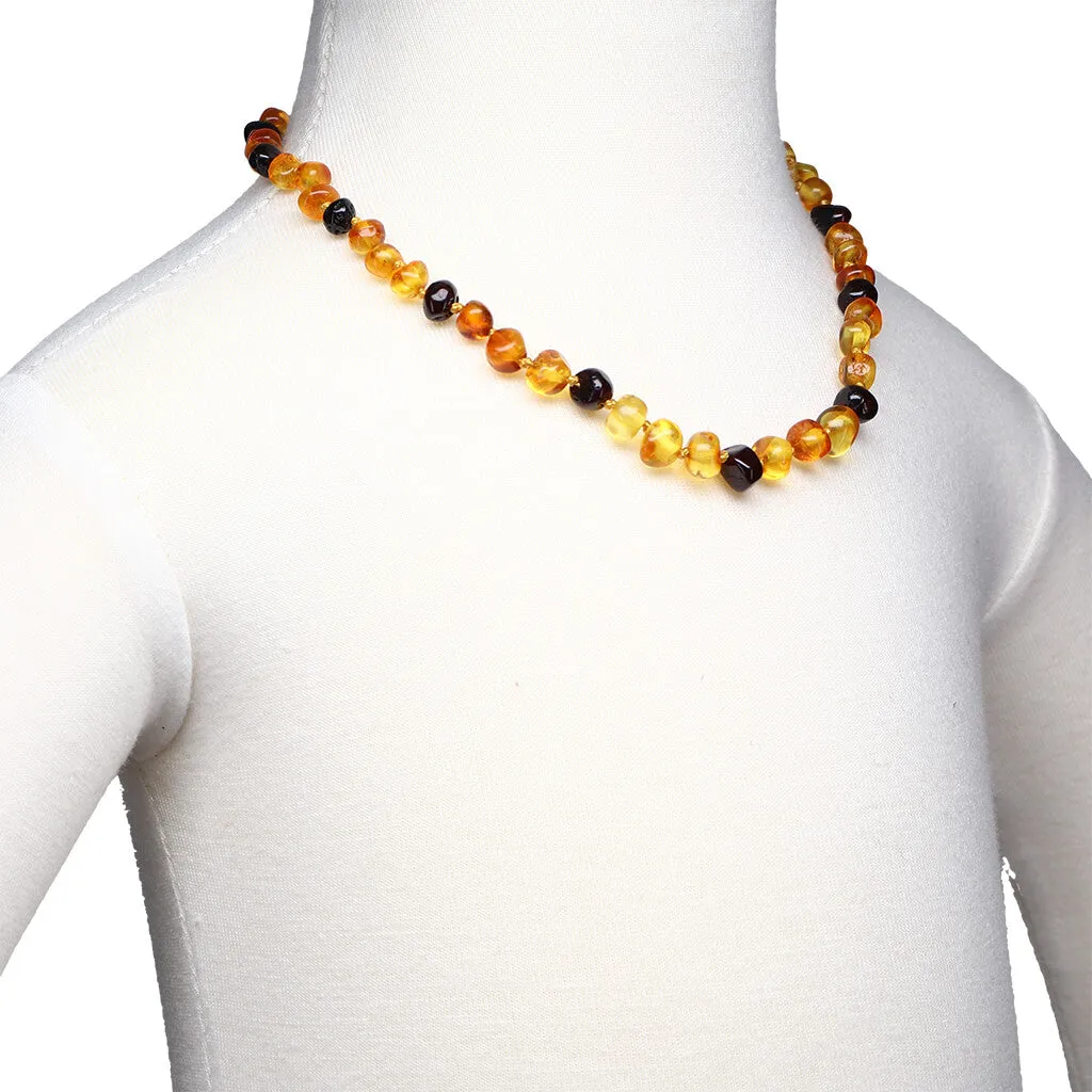 Amber Necklace Honey/Cherry