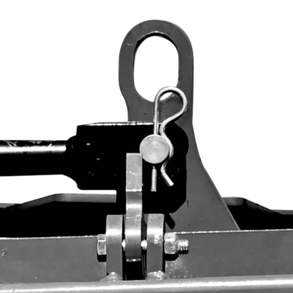 AMI hydraulic power rake for skid steer