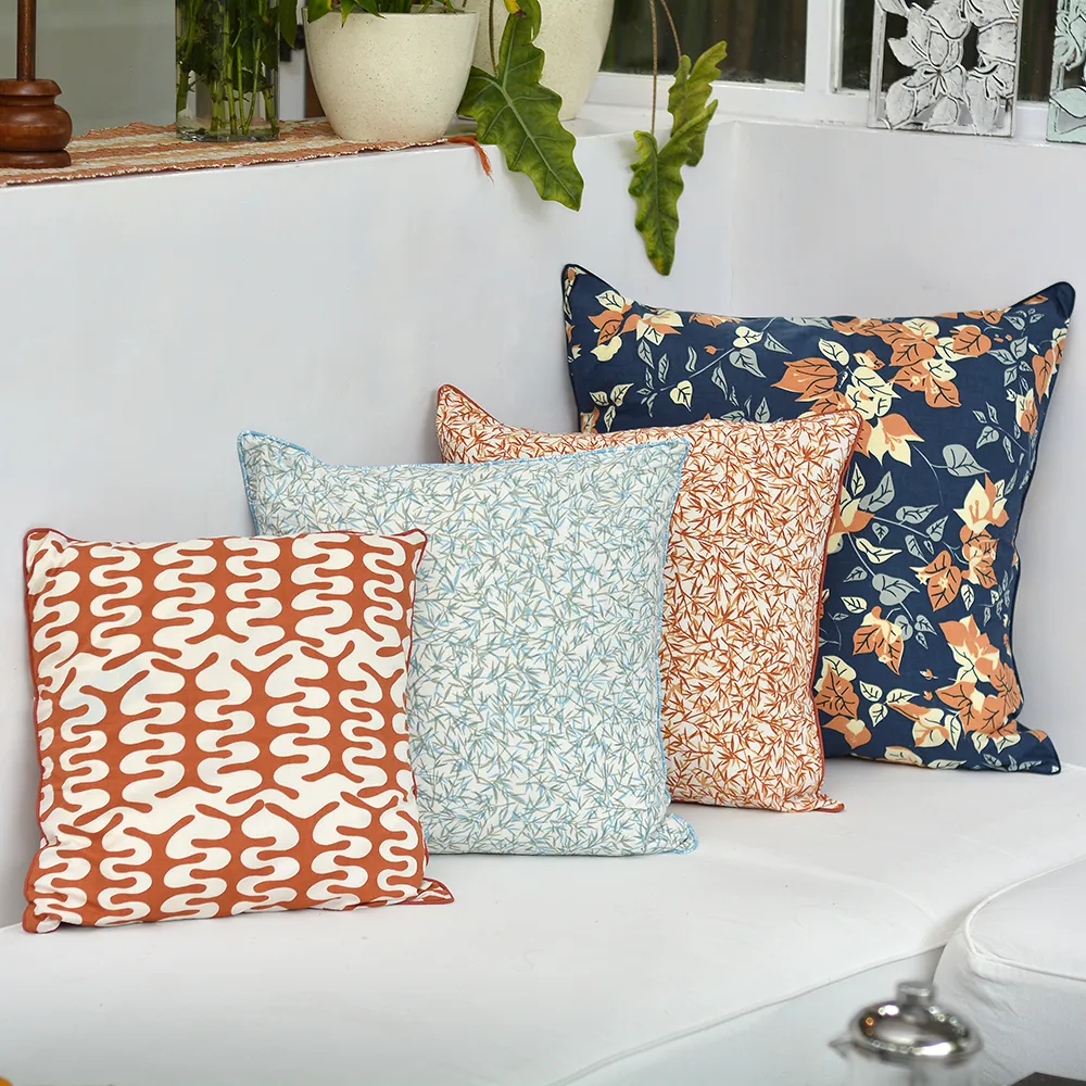 Bamboo Spice Cushion Cover, 50cm - SALE HOMEWARES
