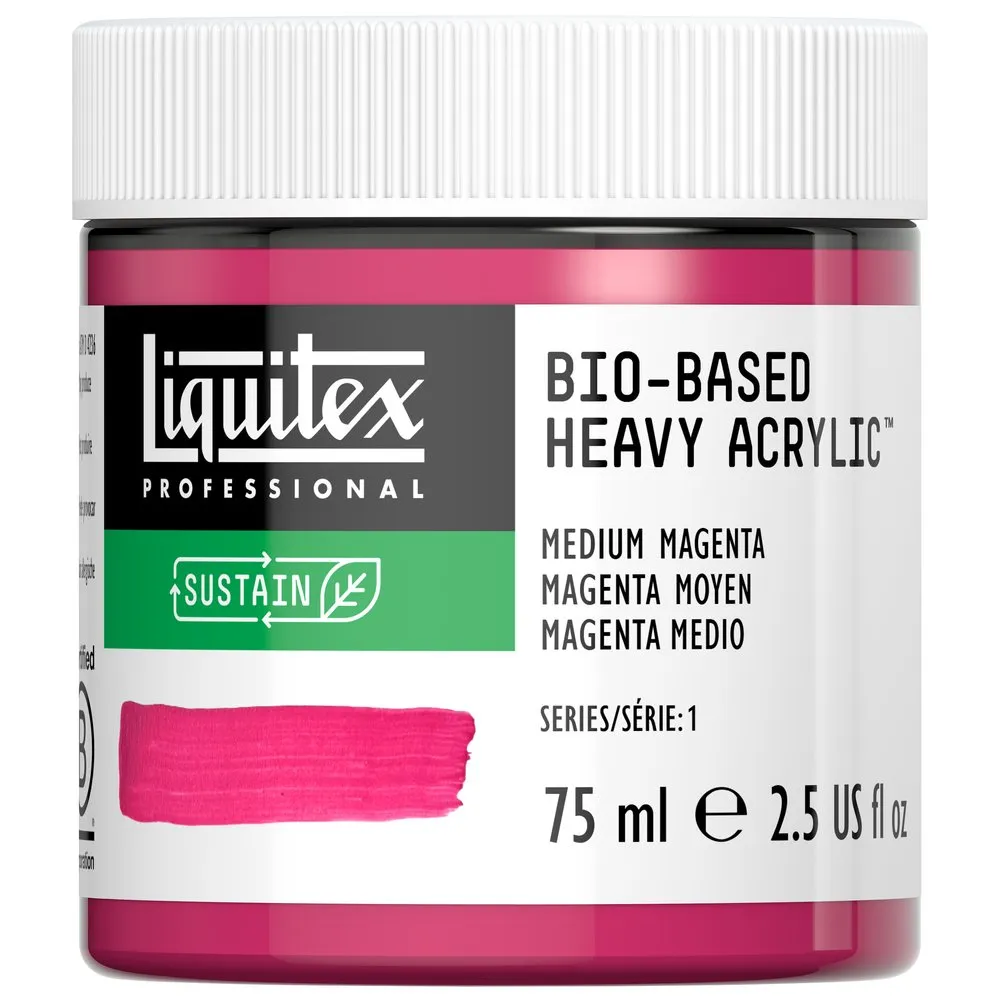 Bio-based Heavy Acrylic - Medium Magenta - Universal