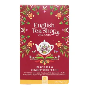 Black Tea & Ginger with Peach Tea