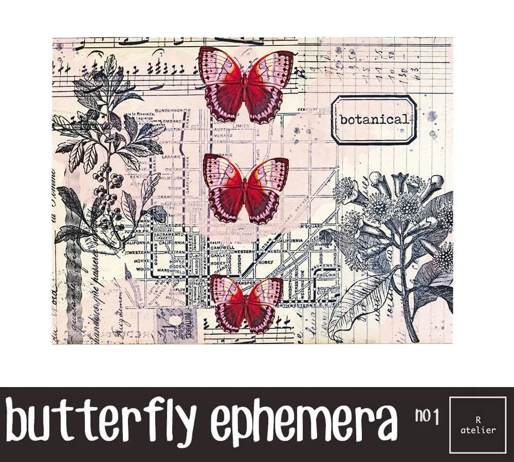 Botanical Ledgers | Scrapbooking Washi Stickers