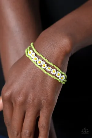 Bracelets Buzzworthy Botanicals - White B2285