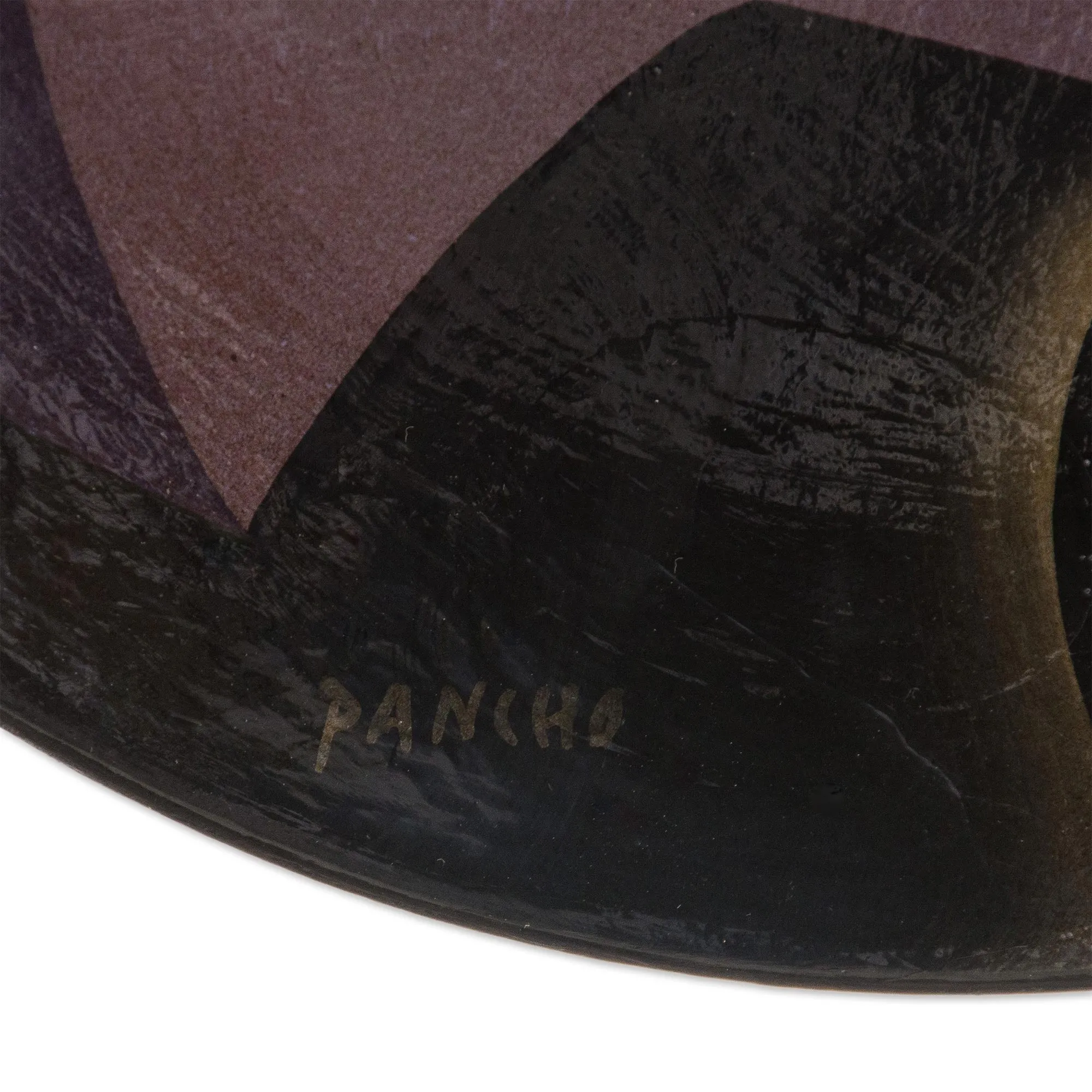 Ceramic plate - Four Hats | NOVICA
