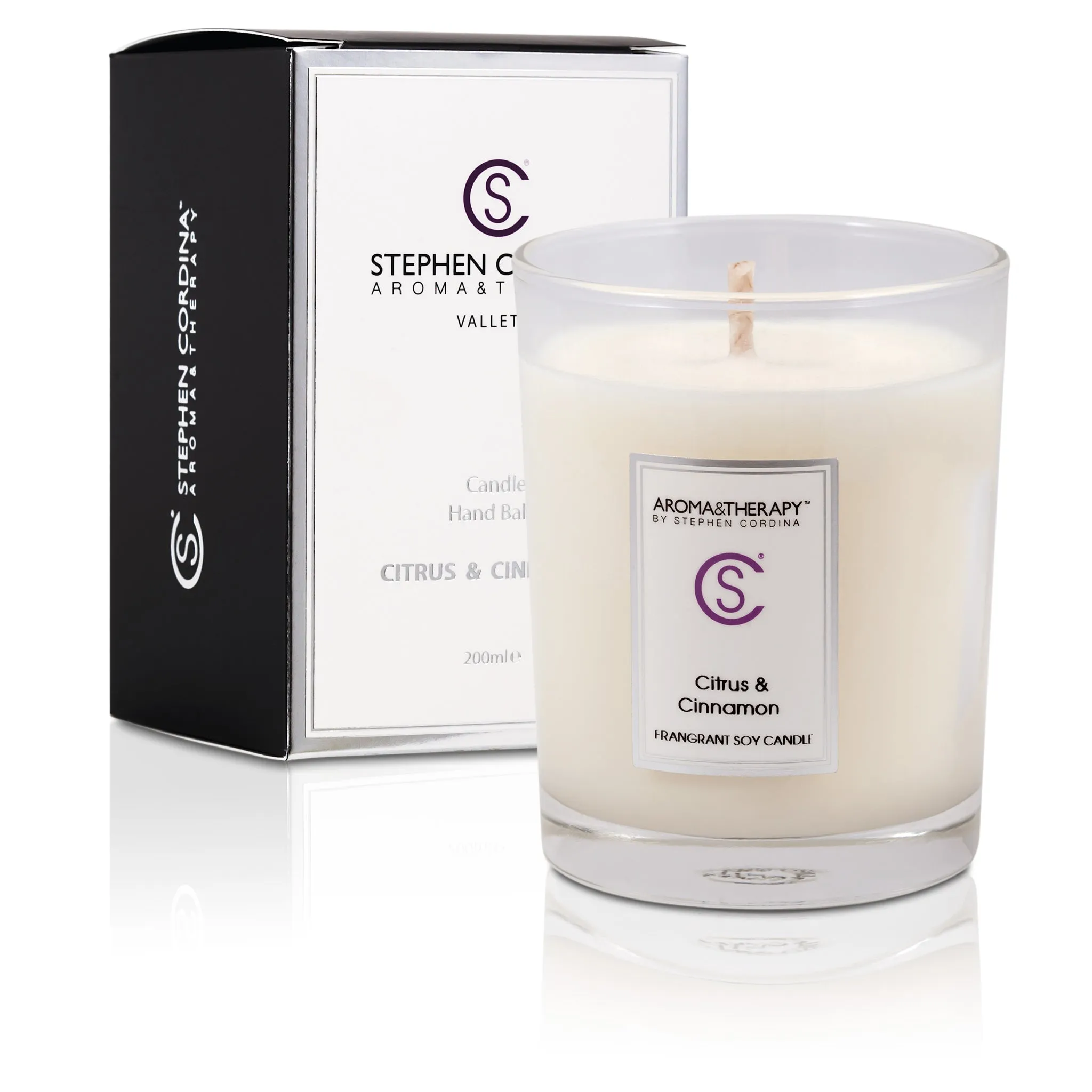 Citrus & Cinnamon Aromatherapy Candle 200ml