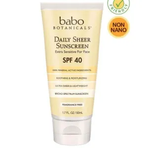 Daily Sheer Facial Sunscreen SPF 40 - Fragrance Free