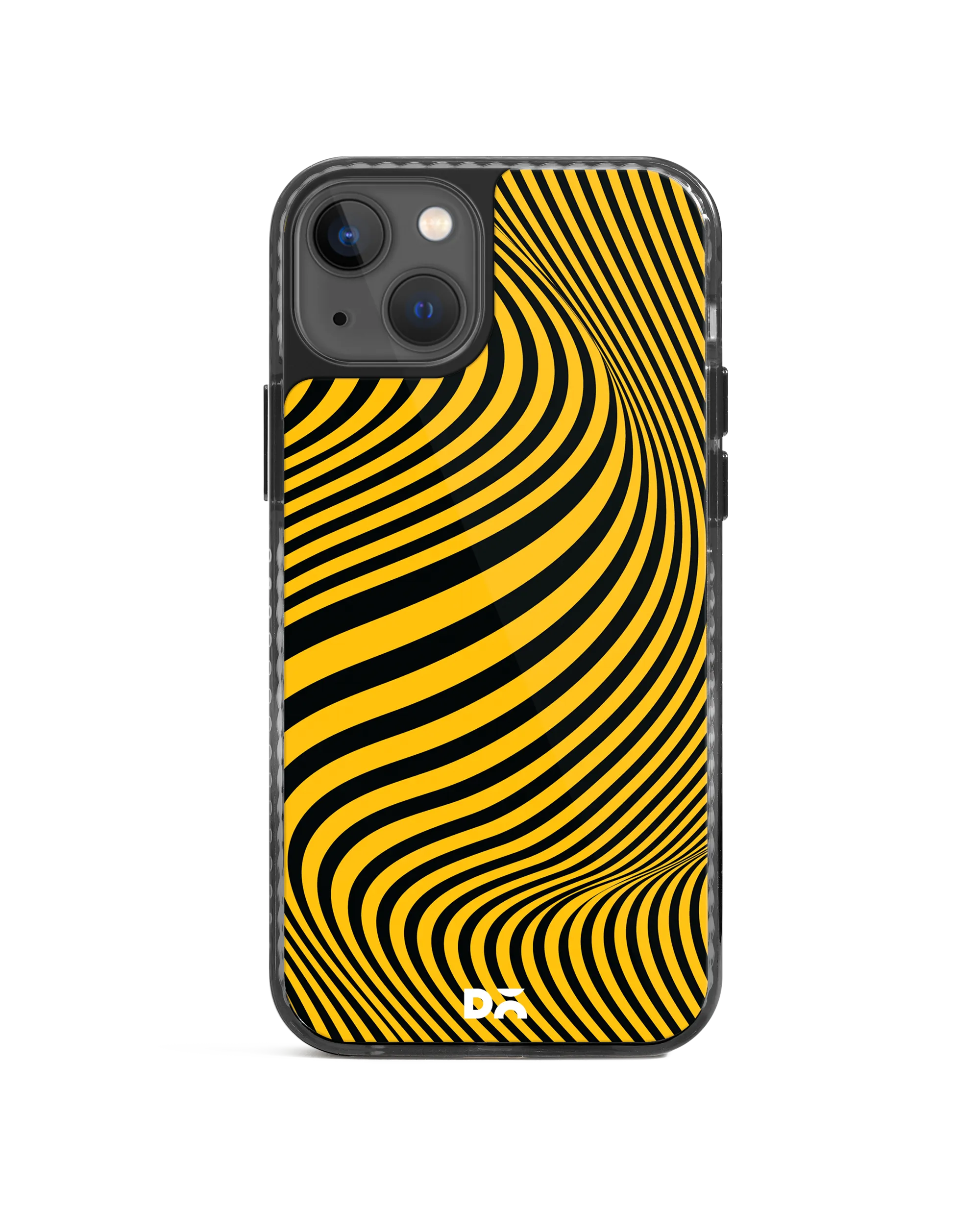 DailyObjects Ochre Waves Stride 2.0 Phone Case Cover For iPhone 15