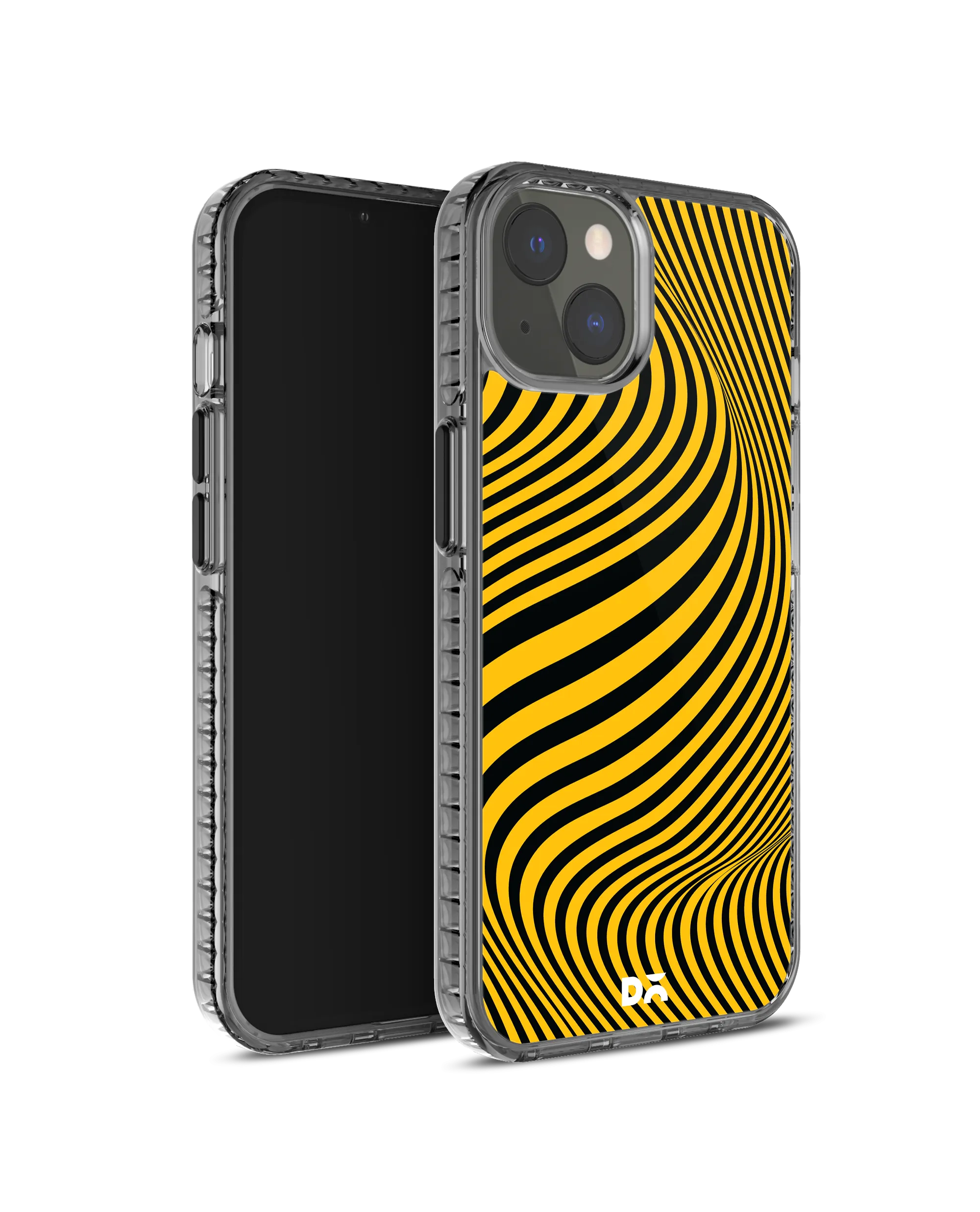 DailyObjects Ochre Waves Stride 2.0 Phone Case Cover For iPhone 15