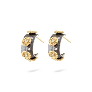DANNI PRIMROSE HUGGY HOOP EARRINGS