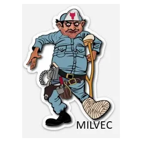 EOD Caricature Vinyl Stickers