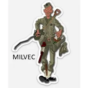 EOD Caricature Vinyl Stickers