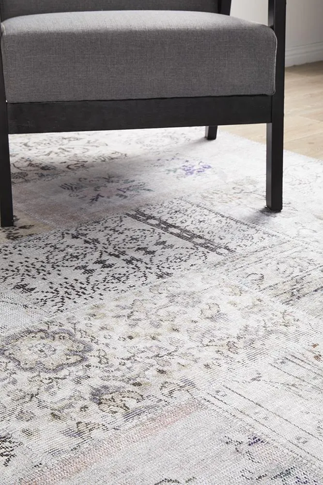 Ethereal  Stone Patchwork Rug