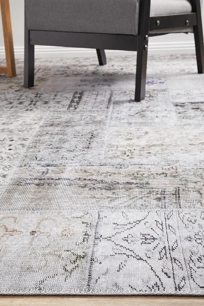 Ethereal  Stone Patchwork Rug