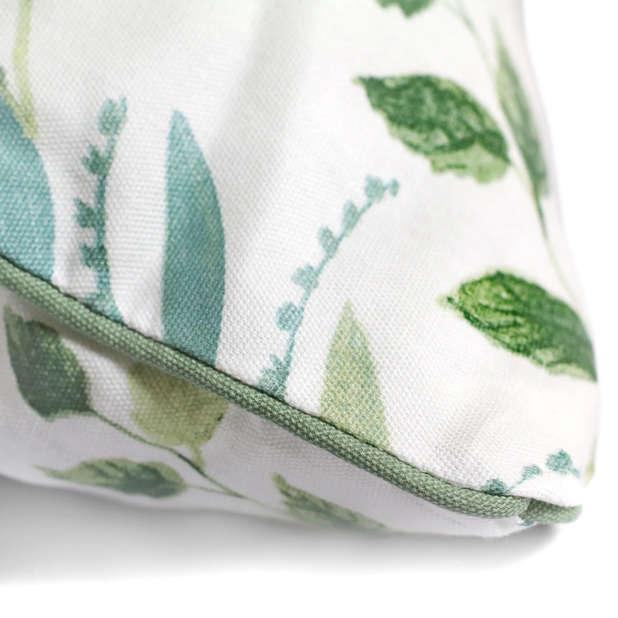 Fernworthy Cushion by Fusion in Green 43 x 43cm