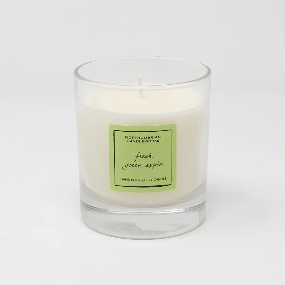 Fresh Green Apple Candle in a Glass Jar