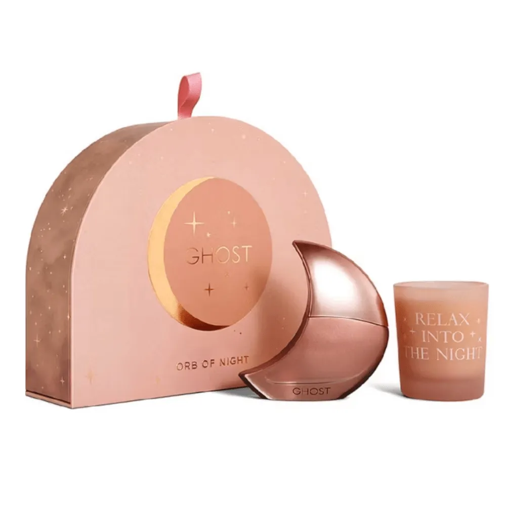 Ghost Orb of Night Eau de Parfum Women's Perfume Gift Set Spray (30ml)   Fragranced Candle