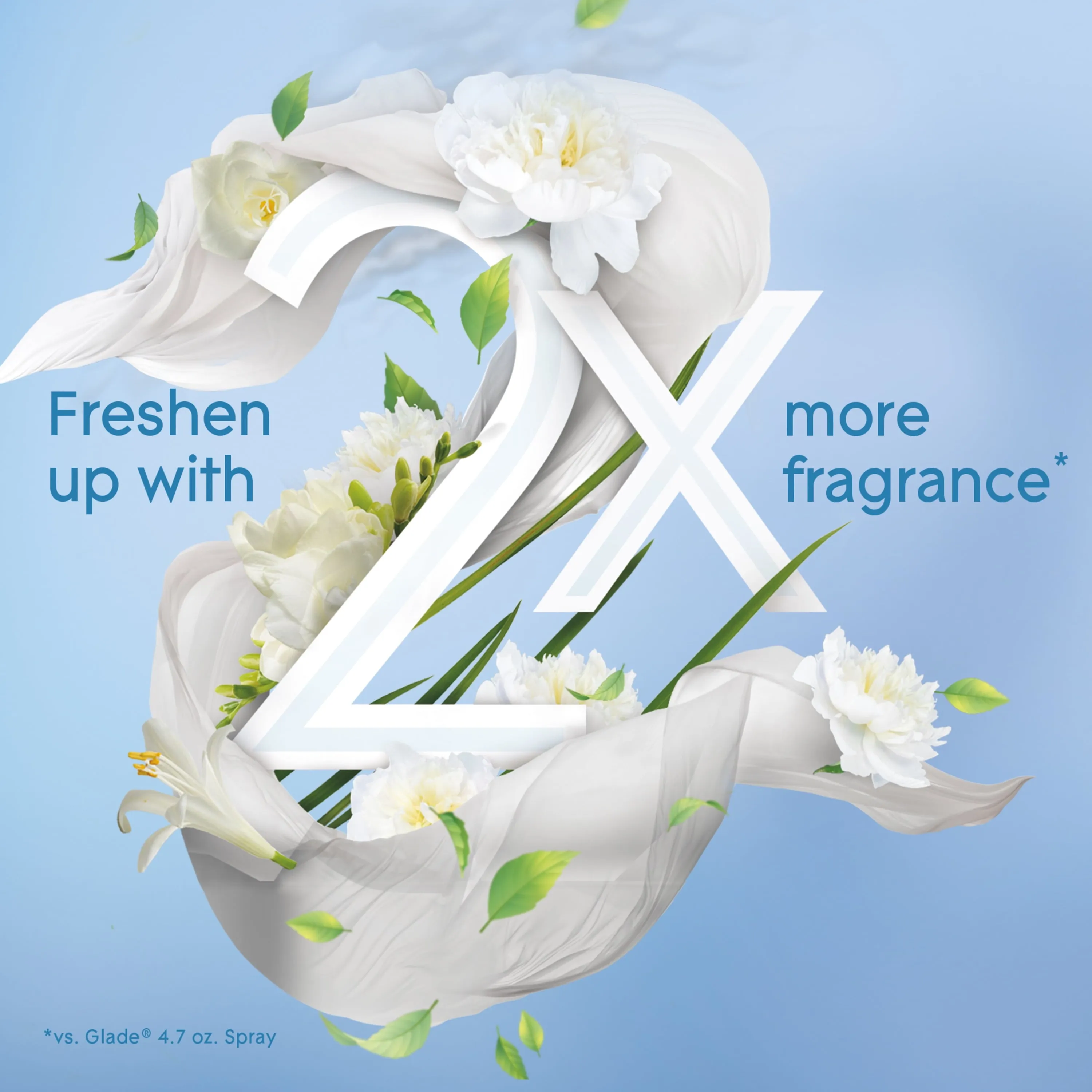 Glade Aerosol Spray, Air Freshener for Home, Clean Linen Scent, Fragrance Infused with Essential Oils, Invigorating and Refreshing, with 100% Natural Propellent, 8.3 oz, 2 Pack