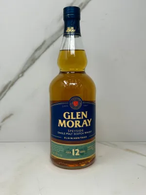 Glen Moray, 12 Year Speyside Single Malt, Scotland, 750ml