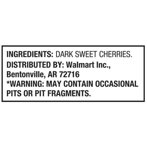 Great Value Frozen Pitted Dark Sweet Cherries, 40 oz