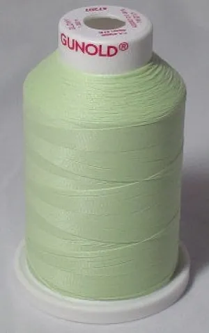 Green Glow in The Dark Embroidery Thread