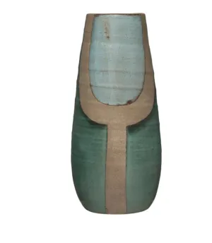 Hand Painted Neutral Vase