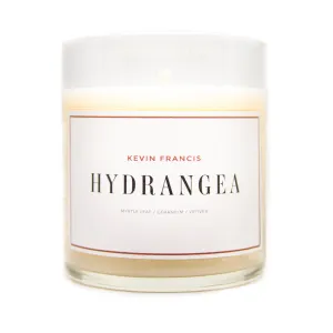 Hydrangea Scented Luxury Candle