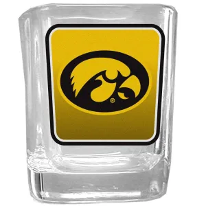 Iowa Hawkeyes Square Glass Shot Glass Set