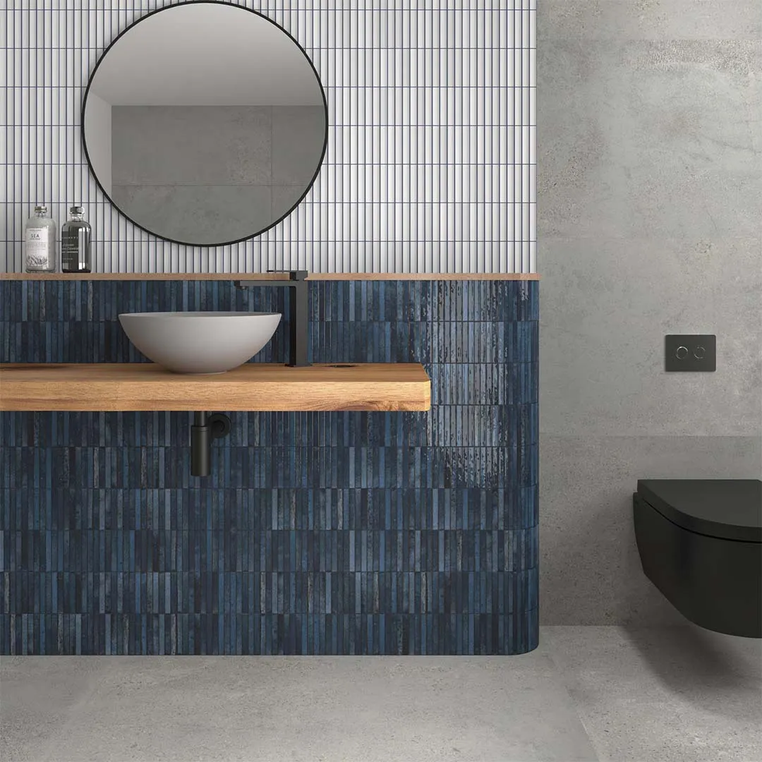 Kit-Kat Ocean, 4.5" x 9.1" - Porcelain Tile
