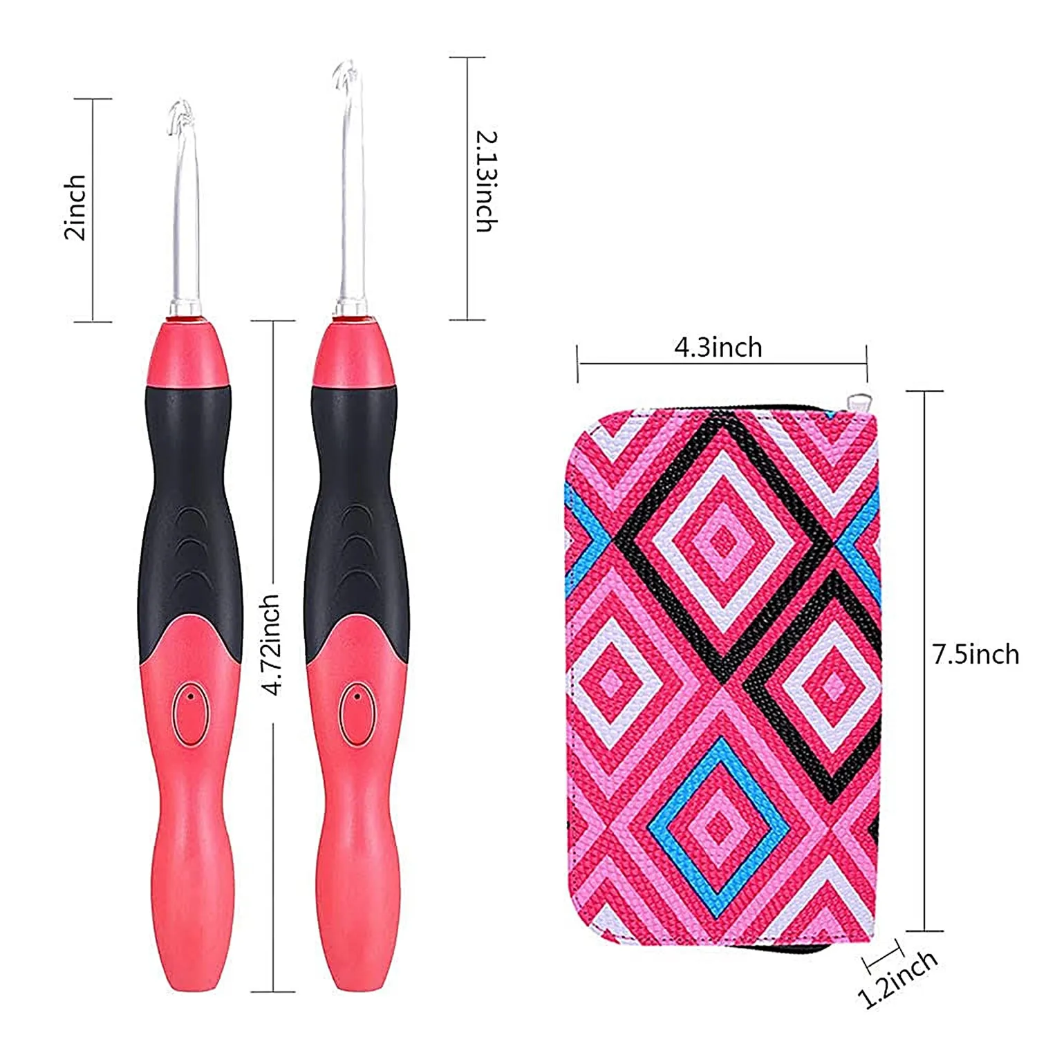 Led Lighted CROCHET HOOK KIT