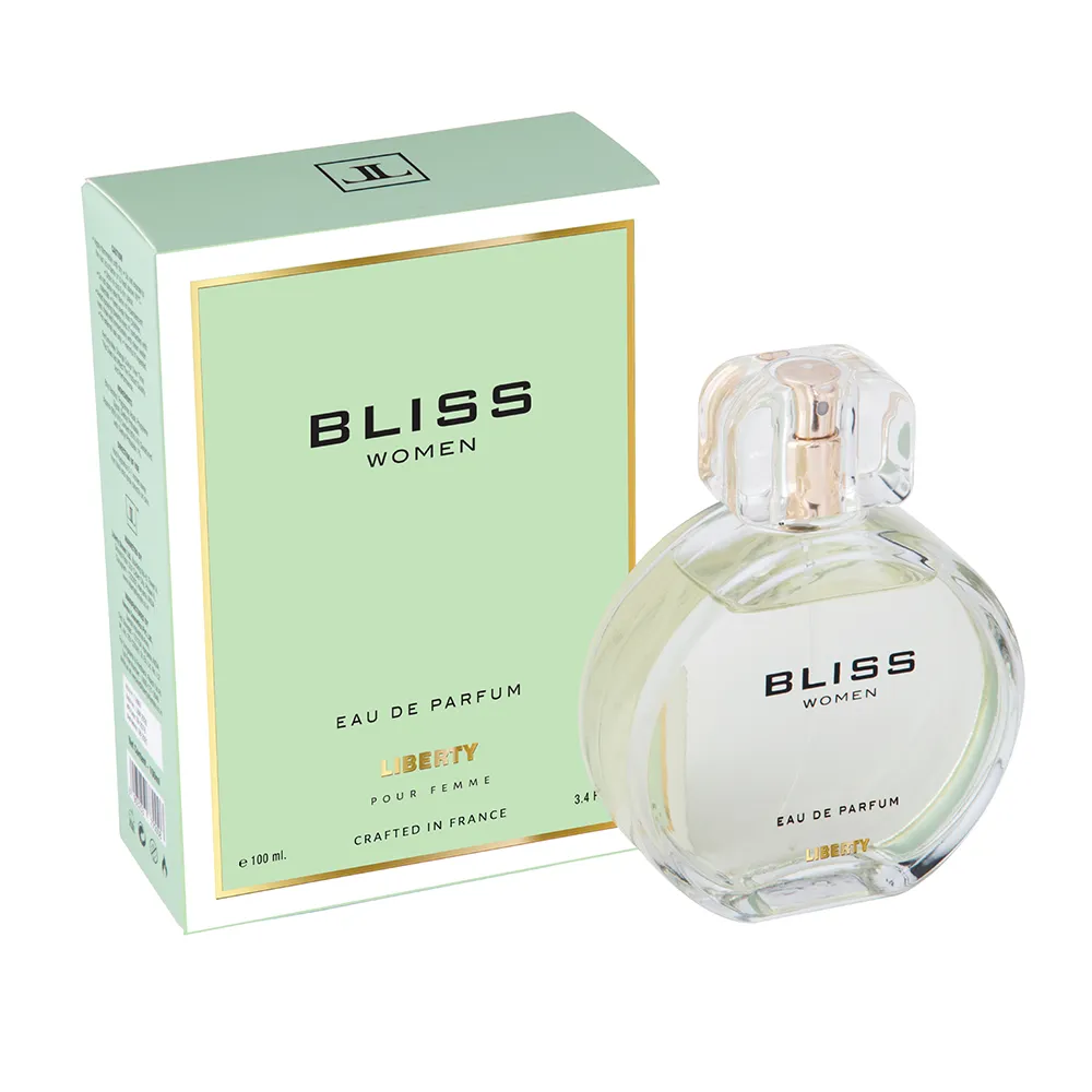 Liberty Luxury Bliss Perfume for Women (100ml/3.4Oz), Eau De Parfum (EDP), Crafted in France, Long Lasting Smell, Citrus notes.