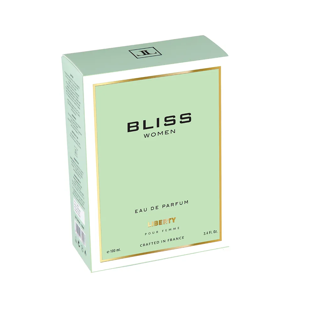 Liberty Luxury Bliss Perfume for Women (100ml/3.4Oz), Eau De Parfum (EDP), Crafted in France, Long Lasting Smell, Citrus notes.
