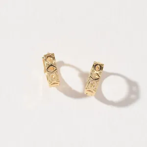 Lily Hoop | Gold