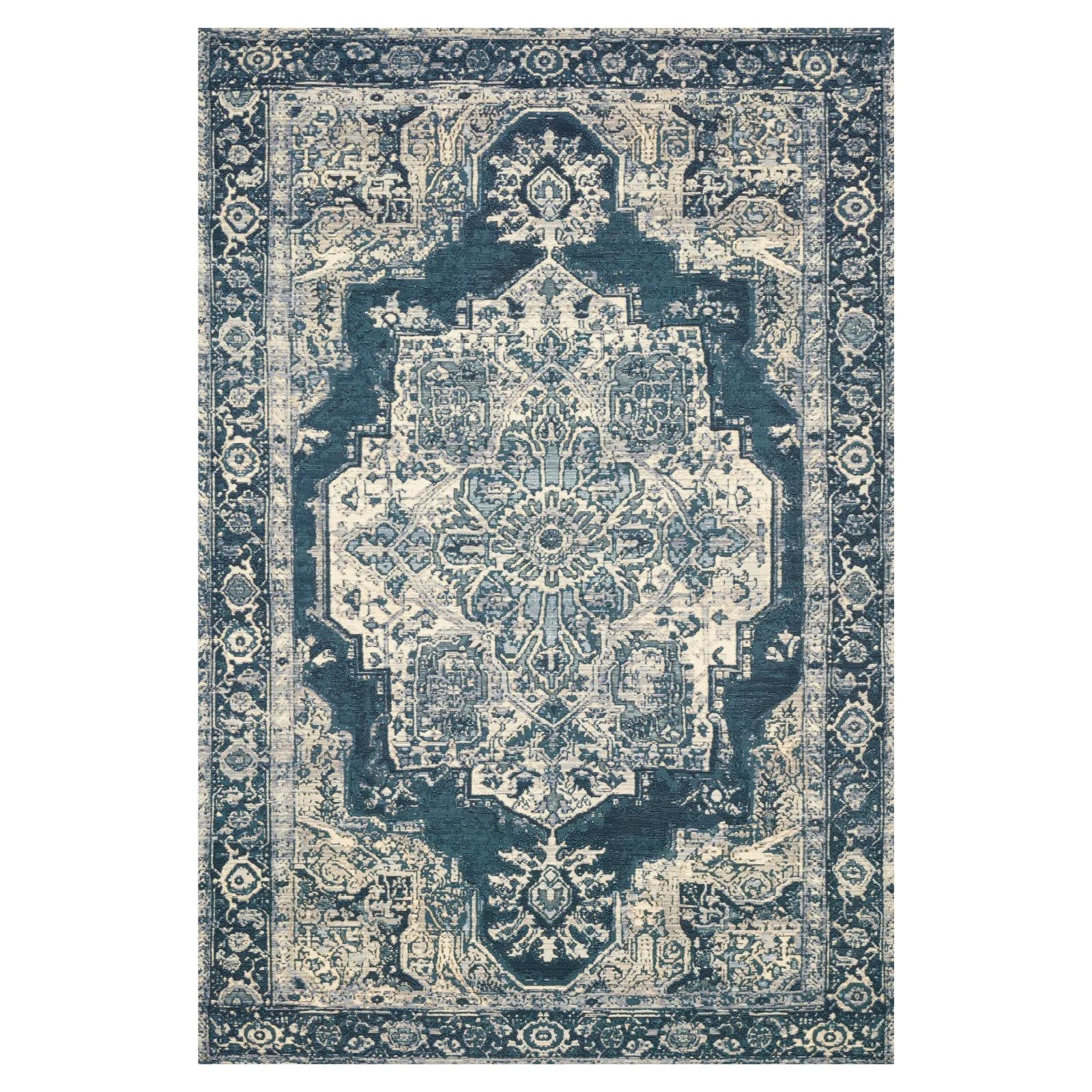 Loloi Mika Dark Blue Outdoor Rug