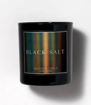 Maison Cruz Black Salt Candle