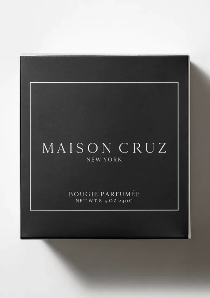 Maison Cruz Black Salt Candle