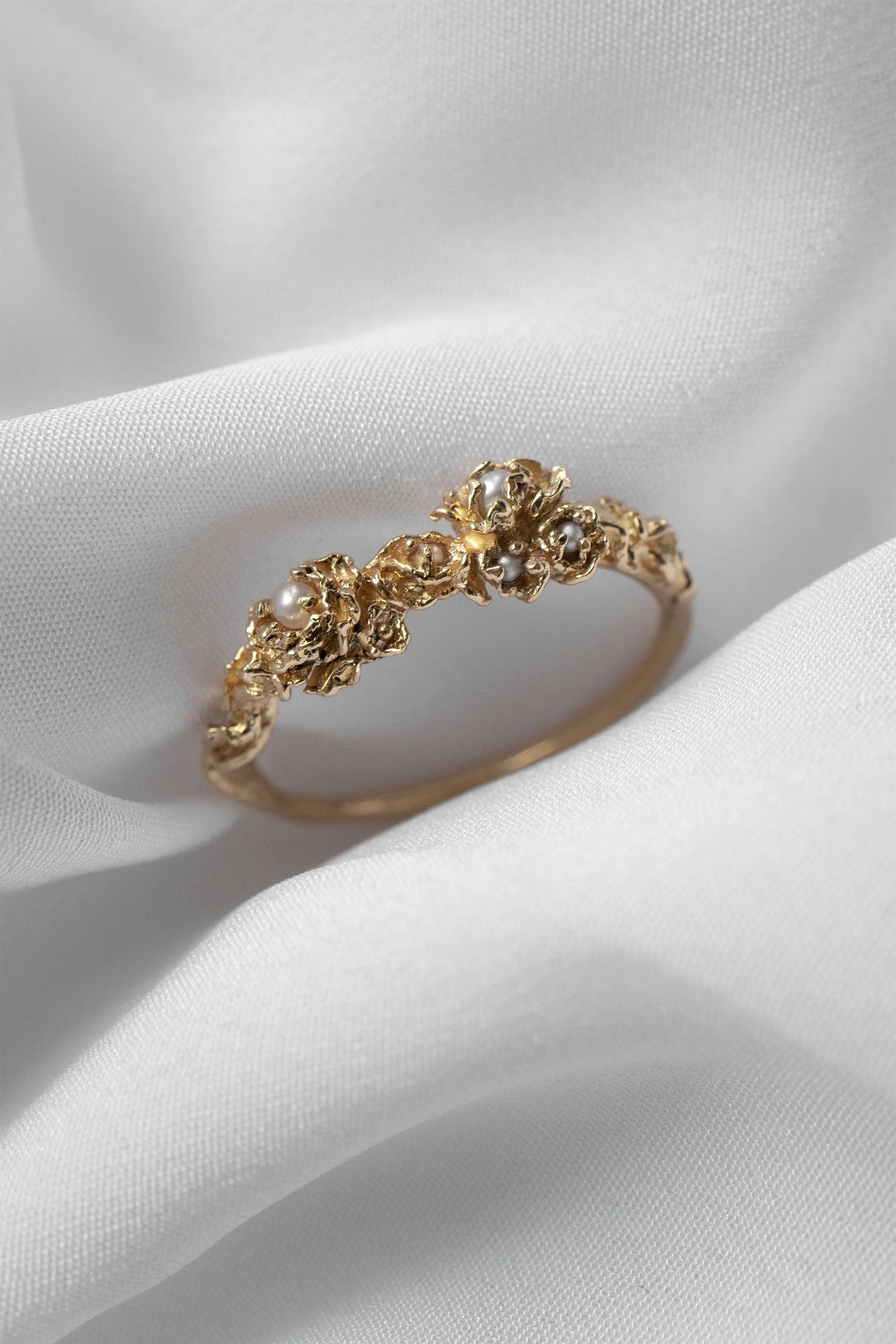 Pearl Blossom Ring