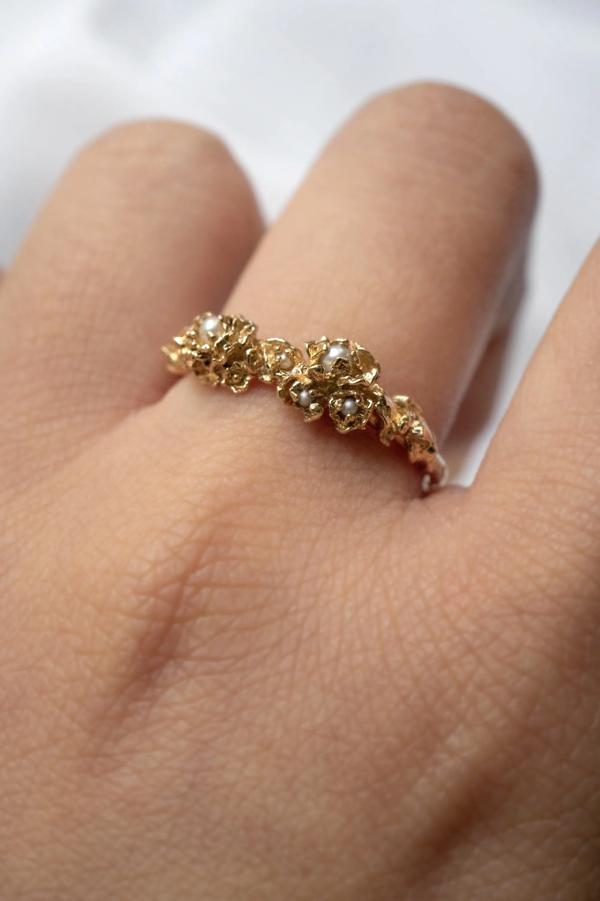 Pearl Blossom Ring
