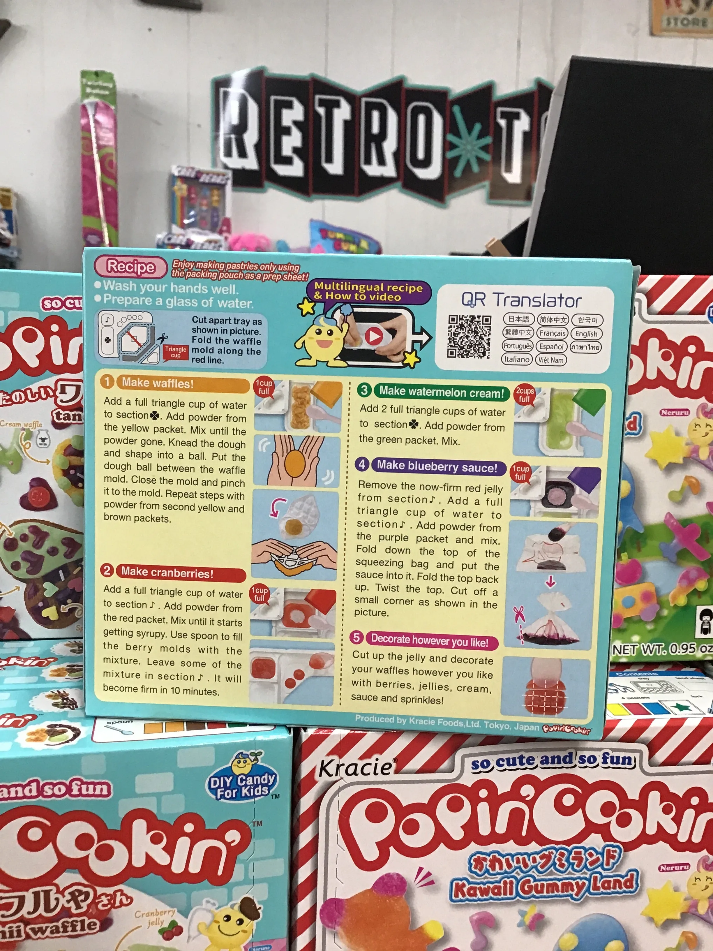 Popin’ Cookin’ Waffle Kit