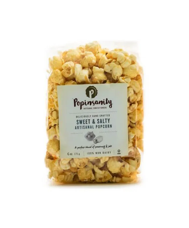 Popinsanity Sweet & Salty Popcorn  6 oz. Bag