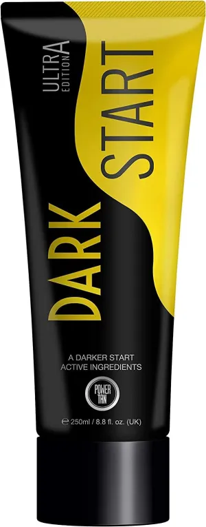 Power Tan Enhanced Dark Start Seductively Dark Formula Tanning Lotion - 250ml