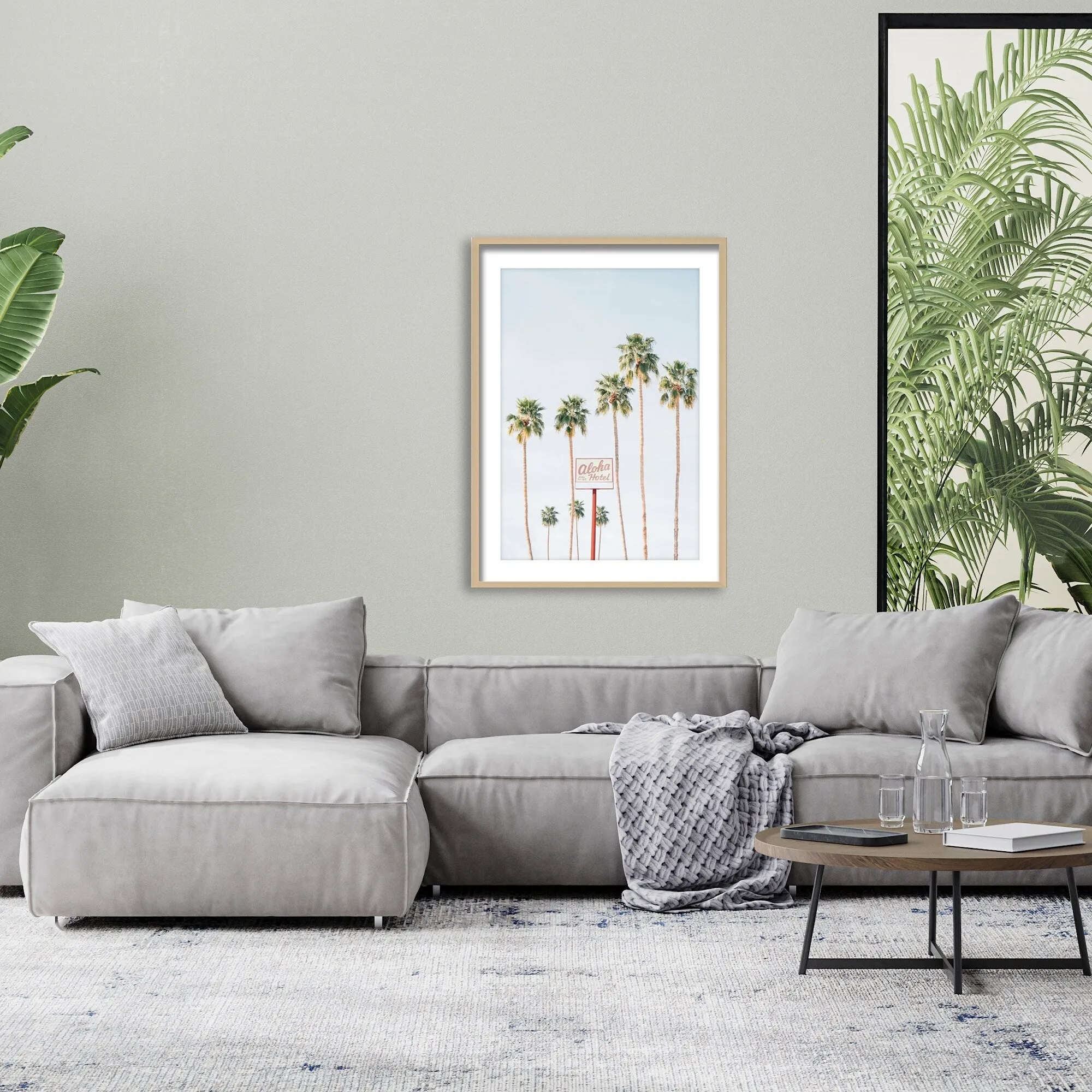 "Aloha Hotel" Framed Print Wall Art by Kathrin Pienaar