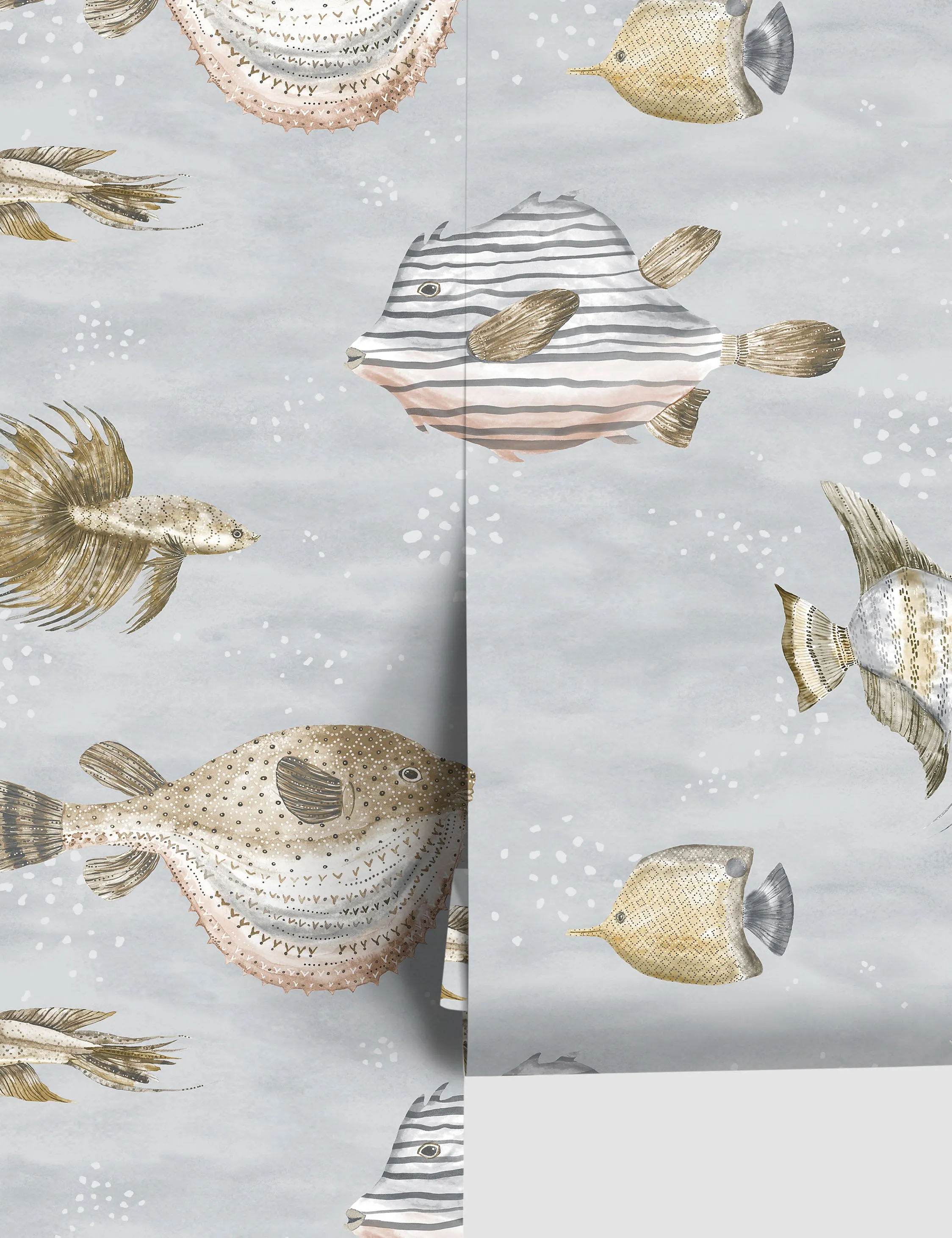 Scalamandre Oceanna Wallpaper by Sandberg