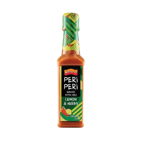 SHANGRILA PERI PERI SAUCE LEMON & HERBS 295GM