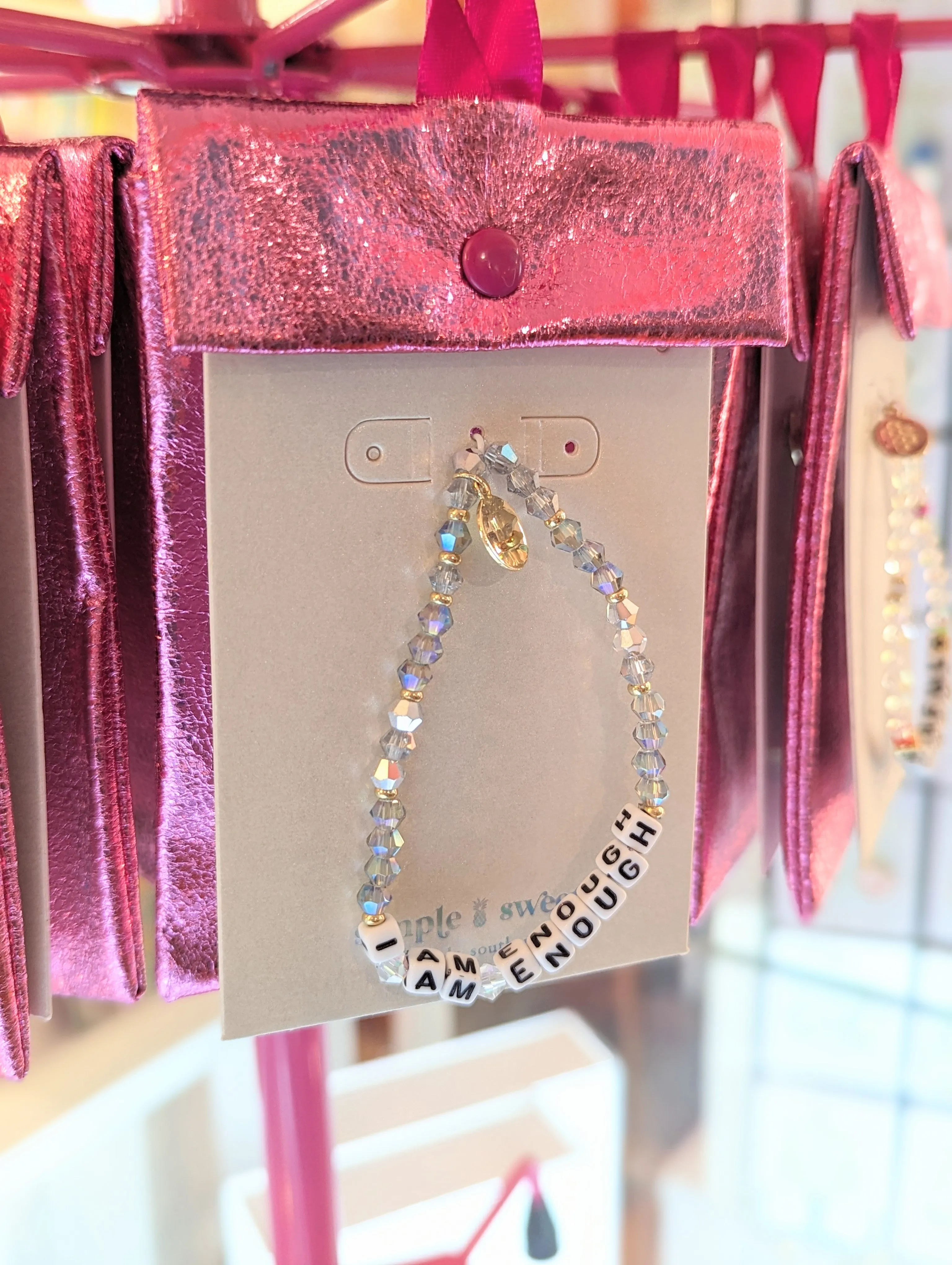Simple & Sweet Bracelet - I Am Enough