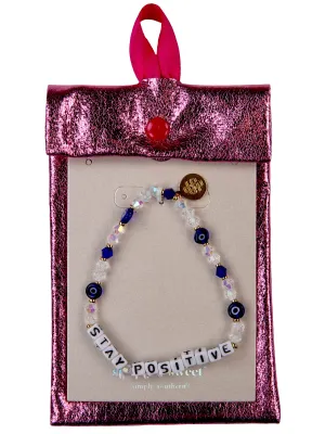 Simple & Sweet Bracelet - Stay Positive